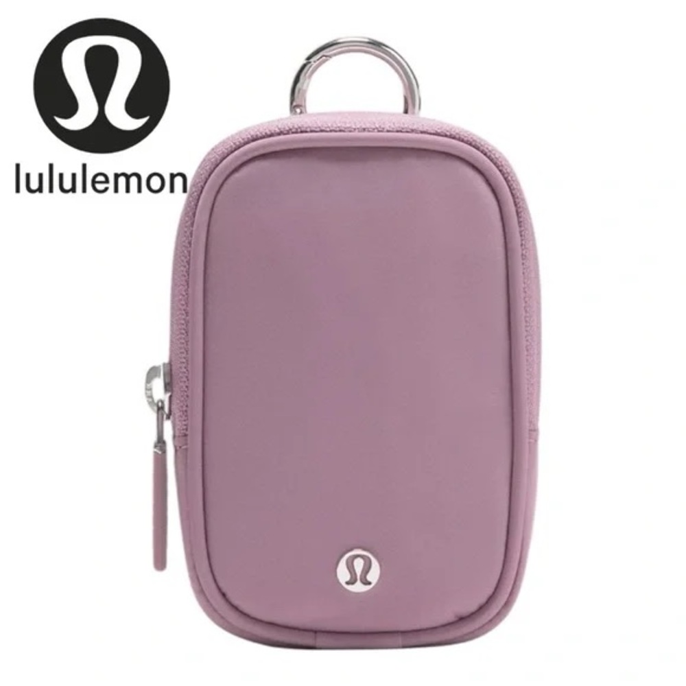 NWT Lululemon Clippable Nano Pouch Mini lavender - Picture 3 of 5